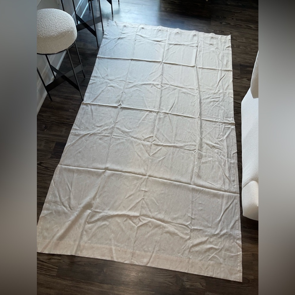 Linen curtains 4 panels 108 inches
